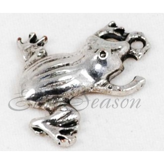 Подвеска мет.№458 18x20мм цв.Silver (цена за 1шт)